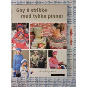Gunn Birgirsdottir - G�y � strikke med tykke pinner (Innbundet)