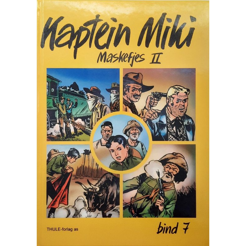 Gunnar Staalesen og Knut Stle Hauge - Kaptein Miki: Maskefjes II bind 7