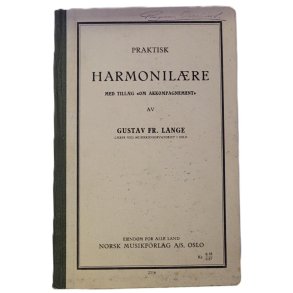 Gustav Fr. Lange - Praktisk harmonilre med tillg 