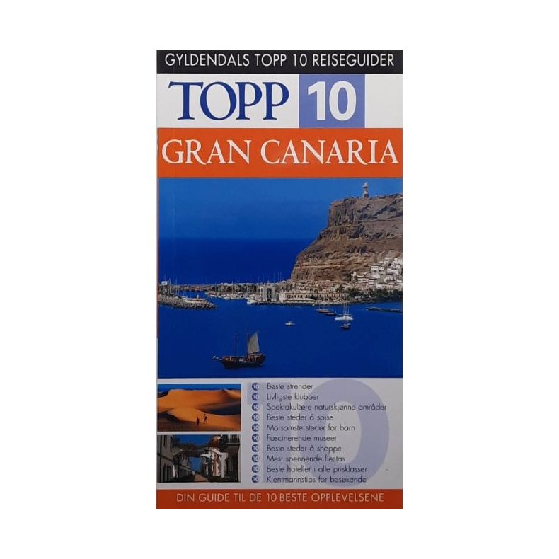 Gyldendals reiseguide GRAN CANARIA (heftet)