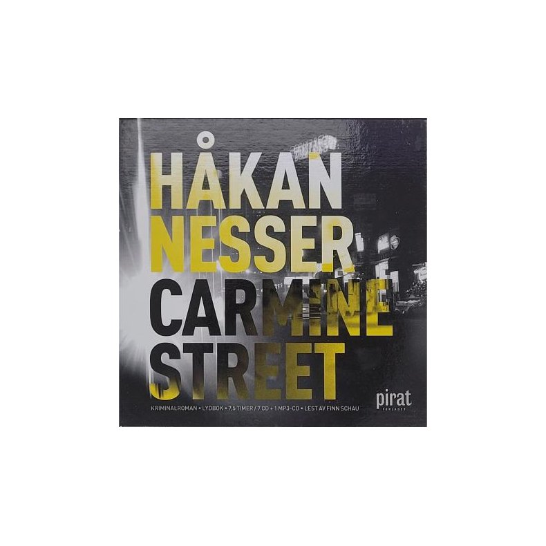 Hkan Nesser - Carmine Street (Lydbok + 1 MP3-CD)