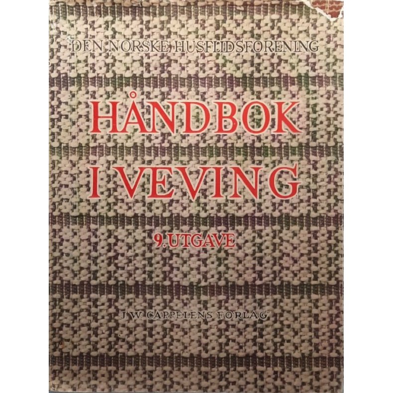H�ndbok i veving 9. utgave (Innbundet)