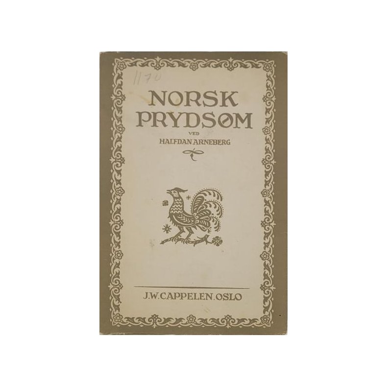 Halfdan Arneberg - Norsk prydsm (Heftet)