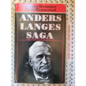 Hanna Kvanmo og Arild Rygnestad - Anders Langes saga (Signert)