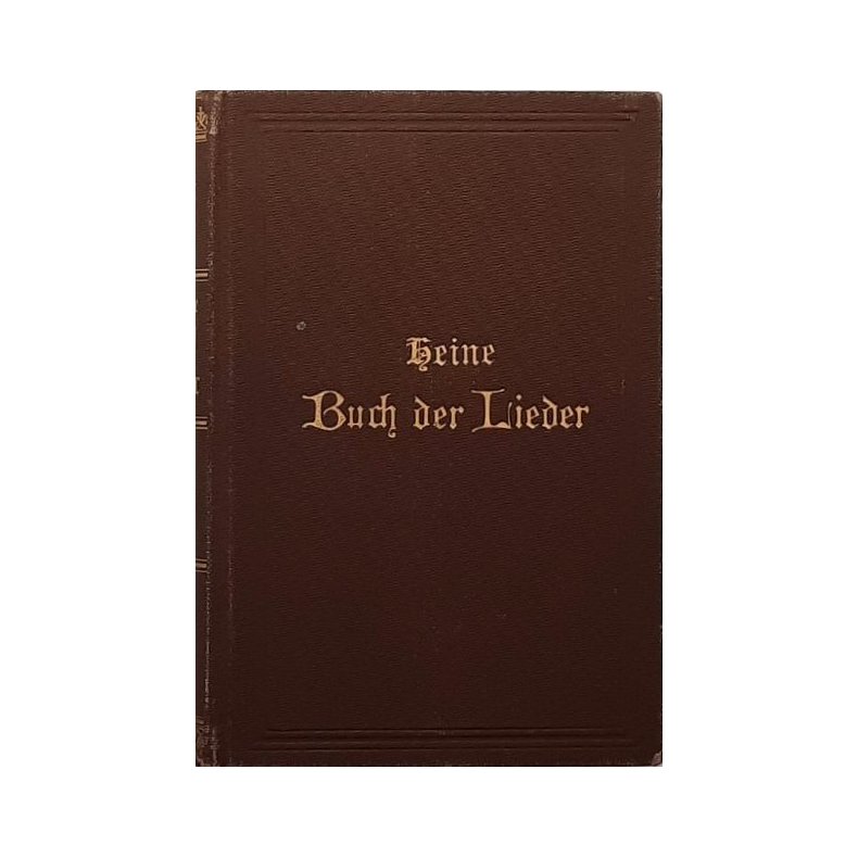 Heinrich Heine - Buch der Lieder - (Innbundet)