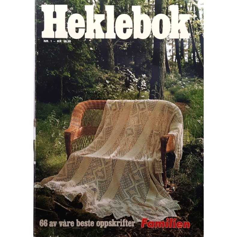 Heklebok nr. 1 - Familien (Heftet)
