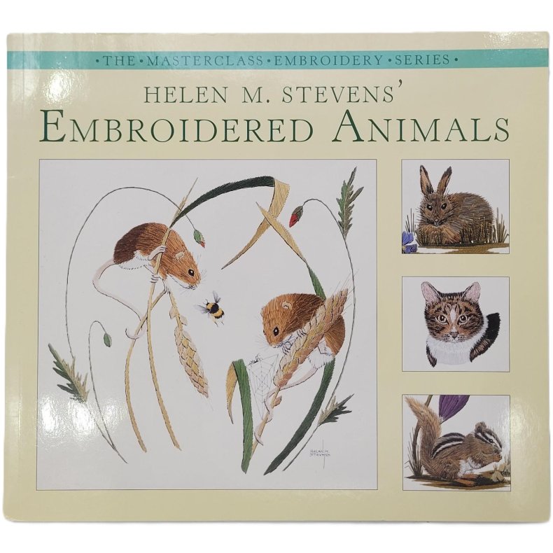 Helen M. Stevens - Embroidered Animals (Heftet)