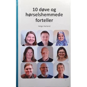 Helge Herland - 10 d�ve og h�rselshemmede forteller (Innbundet)