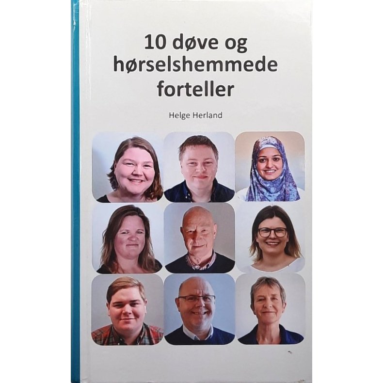Helge Herland - 10 d�ve og h�rselshemmede forteller (Innbundet)