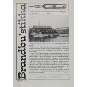 Helge Stenersen - Brandbustikka 1989 Mars Nr. 15 (Heftet)