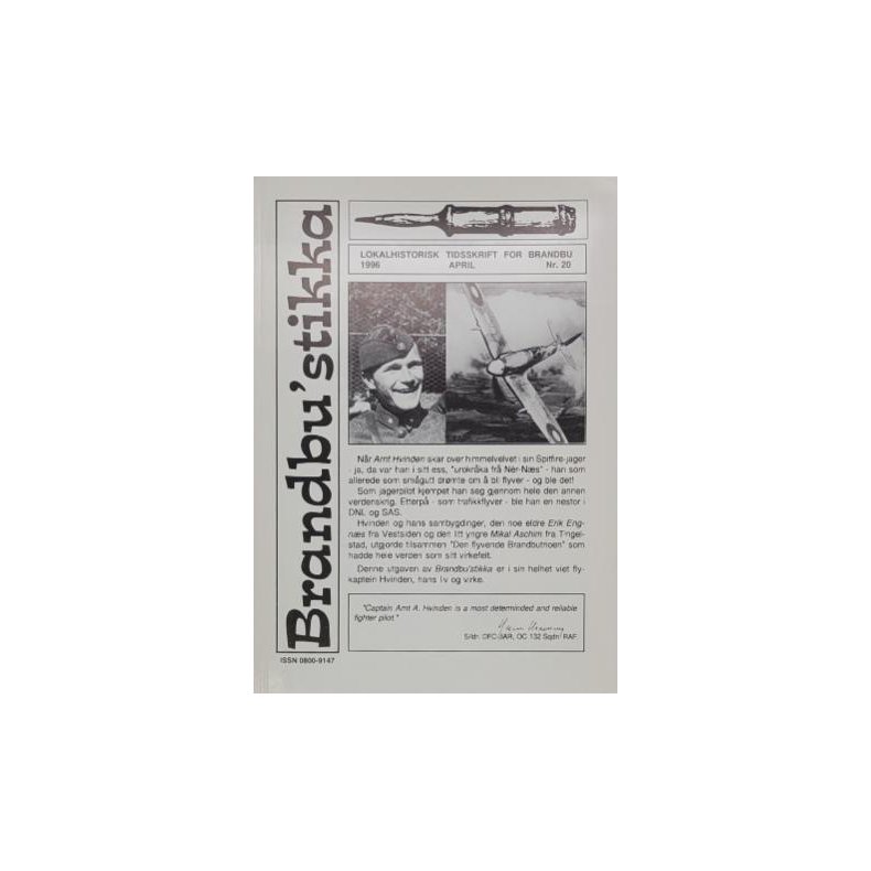 Helge Stenersen - Brandbustikka 1996 April Nr. 20 (Heftet)