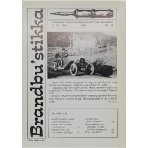 Helge Stenersen - Brandbustikka 2. Kv. 1988 Juni Nr. 12