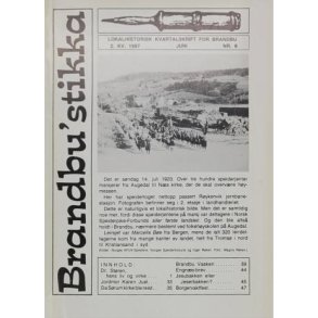 Helge Stenersen - Brandbustikka 2. kv. 1987 Juni Nr. 8