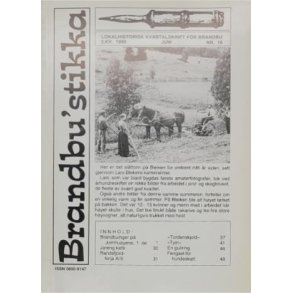 Helge Stenersen - Brandbustikka 1989 Juni Nr. 16 (Heftet)