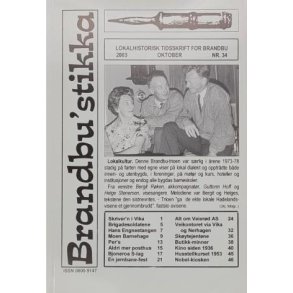 Helge Stenersen - Brandbustikka 2003 Oktober Nr. 34