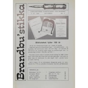 Helge Stenersen - Brandbustikka 3. kv. 1986 September Nr. 5