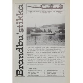 Helge Stenersen - Brandbustikka 1985 Desember Nr. 2 (Heftet)