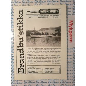 Helge Stenersen - Brandbustikka 1985 Desember Nr. 2.  - Heftet