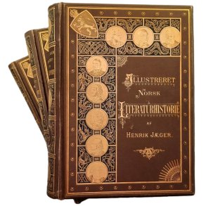 Henrik J�ger - illustreret Norsk Literaturhistorie (1896)