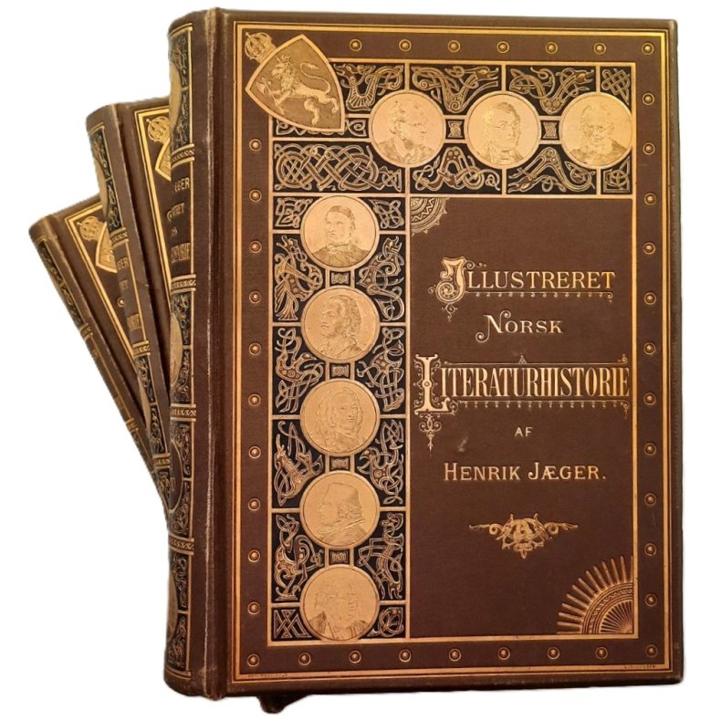 Henrik J�ger - illustreret Norsk Literaturhistorie (1896)