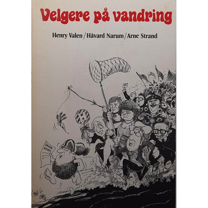 Henry Valen m.fl. - Velgere p vandring (Heftet)