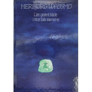Herbjrg Wassmo - Lite grnt bilde i stor bl ramme (Innbundet)