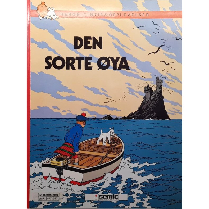 Herg - Tintins opplevelser - Den sorte ya