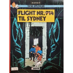 Herg - Tintins opplevelser - Flight nr. 714 til Sydney