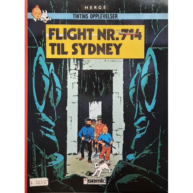 Herg - Tintins opplevelser - Flight nr. 714 til Sydney