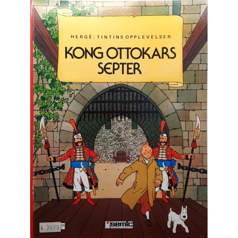 Herg - Tintins opplevelser - Kong Ottokars septer
