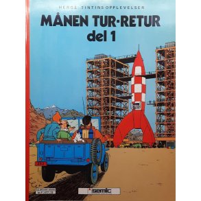 Herg - Tintins opplevelser - Mnen tur-retur del 1