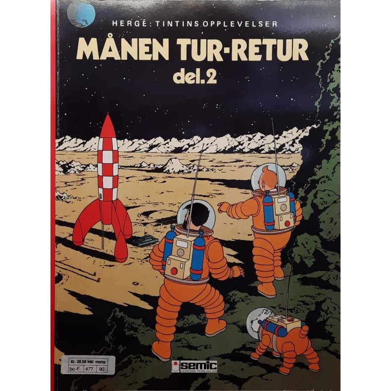 Herg - Tintins opplevelser - Mnen tur-retur del. 2