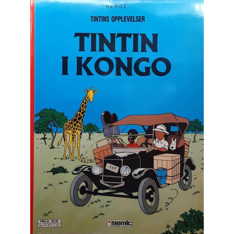 Herg - Tintins opplevelser - Tintin i Kongo