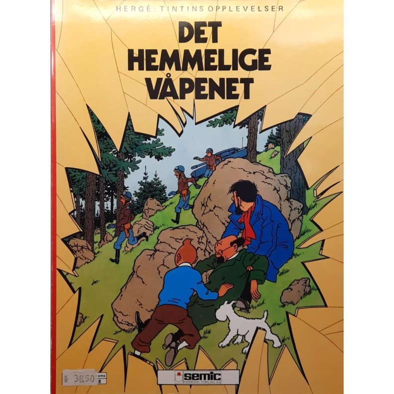 Herg  Tintins opplevelser - Det hemmelige vpenet