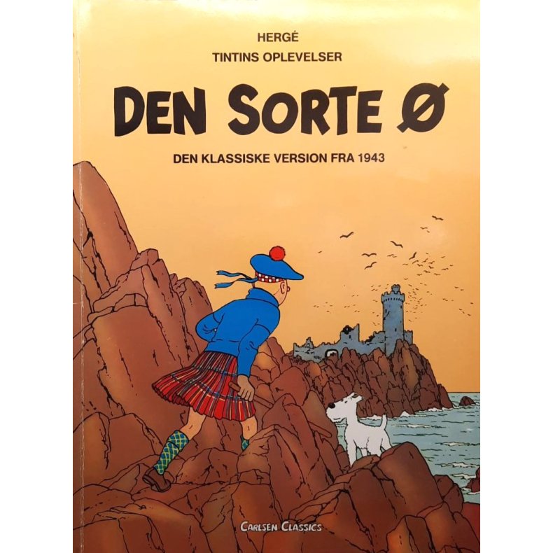 Herg� - Tintins oplevelser - Den sorte �
