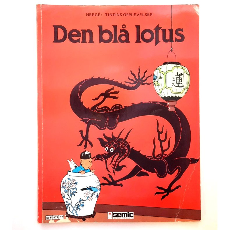 Herg� - Tintins opplevelser - Den bl� lotus