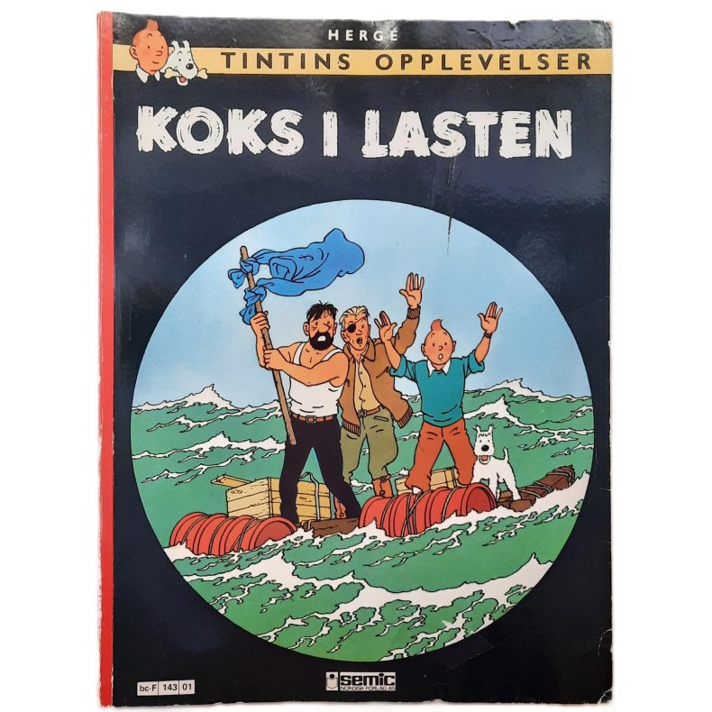 Herg� - Tintins opplevelser - Koks i lasten