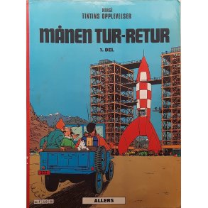 Herg� - Tintins opplevelser - M�nen tur-retur 1. del