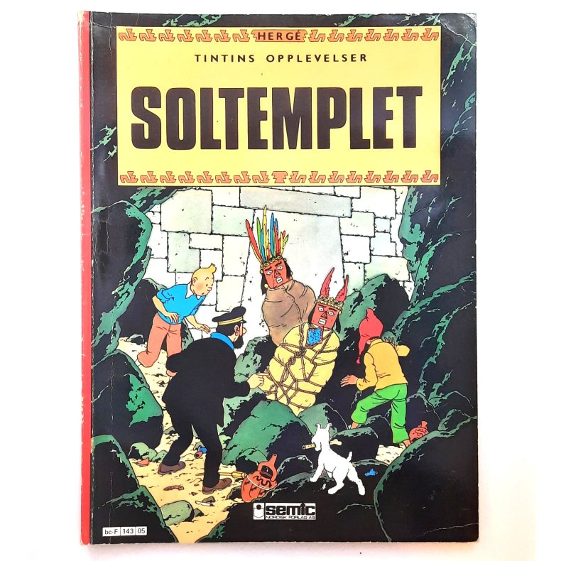 Herg� - Tintins opplevelser - Soltemplet