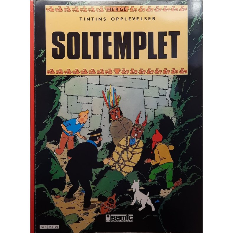 Herg - Tintins opplevelser - Soltemplet