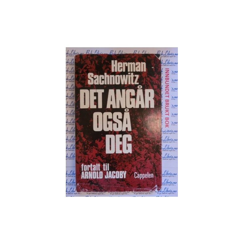 Herman Sachnowitz - Det ang�r ogs� deg. 