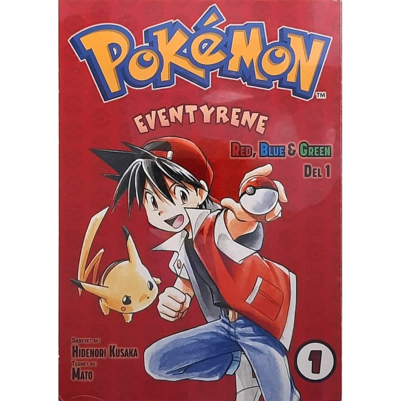 Hidenori Kusaka - Pokmon-eventyrene: Red, Blue &amp; Green Del 1