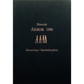 Historisk �rbok 1988 - Historielaga i Stj�rdalsbygdene - Bruktbok - Innbundet