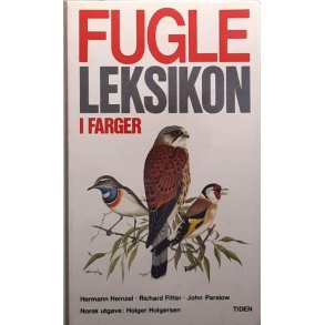 Holger Holgersen - Fugleleksikon i farger (Innbundet)