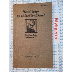 Hvad betyr 13-tallet for Dem?