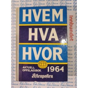 Hvem Hva Hvor 1964