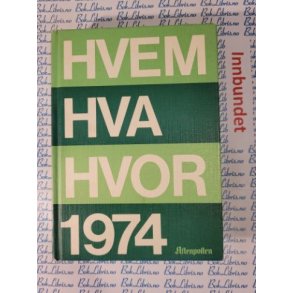Hvem Hva Hvor 1974