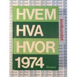 Hvem Hva Hvor 1974