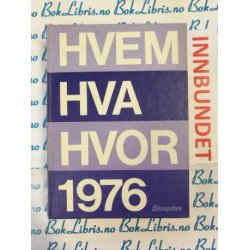 Hvem Hva Hvor 1976