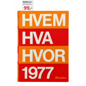 Hvem Hva Hvor 1977